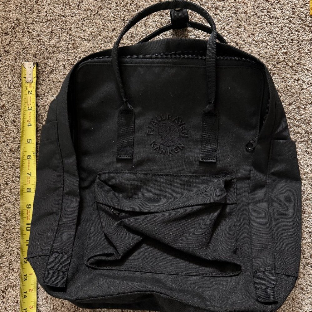 Fjallraven  Re-Kanken Black - Excellent Condition